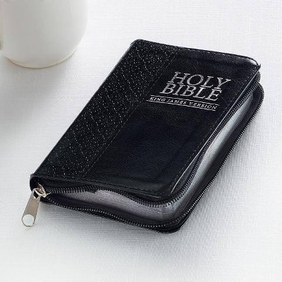 KJV Mini Pocket Edition - (Leather Bound)