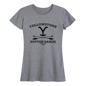 Women's - Yellowstone - Official Yellowstone Merchandise Short Sleeve Graphic T-Shirt - 1 of 4
