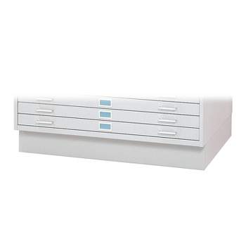 Safco 2-drawer Flat File Cabinet Base Specialty White (4997whr