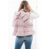 Women's Ruffle Trimer Vest - TCEC L - 2 of 4