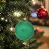 Unique Bargains Plastic Party Wedding Christmas Barrel Packed Hanging Ornament Balls 2.4" 24 Pcs - 4 of 4