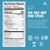 Chomps Snack Sticks Sea Salt Beef Chomplings - 12oz/24ct - 2 of 4