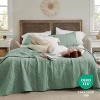 Bedsure 100% Cotton Quilt Set Lightweight Bedspread Cozy Bedding Coverlet Pillow Shams - 4 of 4