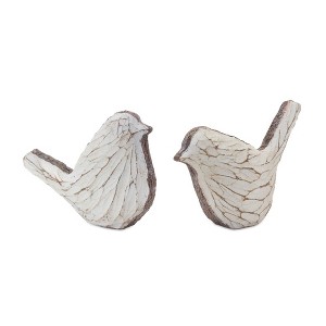 Melrose Carved Bird Figurine (Set of 4) - 1 of 4
