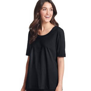 Jockey Women's Everyday Essentials 100% Cotton Short Sleeve Tee - 1 of 4