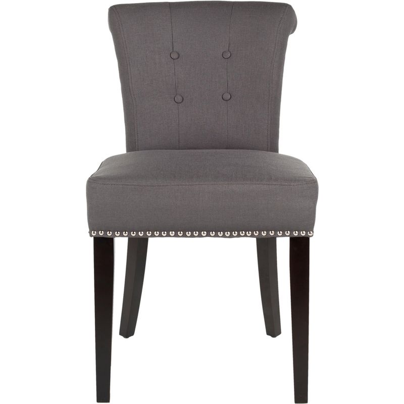 Sinclair 21''H Ring Chair (Set of 2) with Silver Nail Heads  - Safavieh, 3 of 8