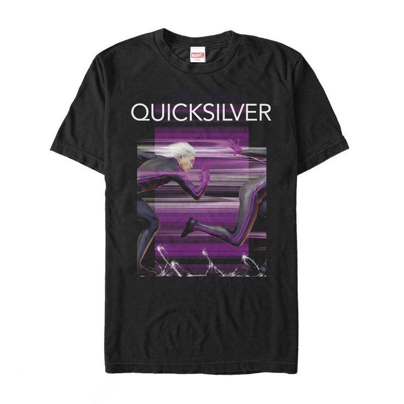 Men's Marvel X-Men Quicksilver Streak T-Shirt, 1 of 5