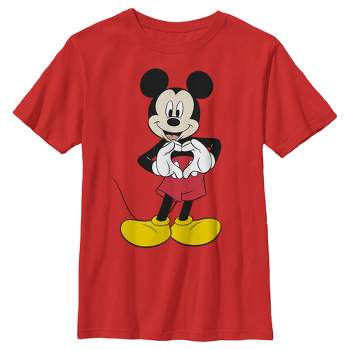 Boy's Disney Mickey Mouse Heart T-Shirt