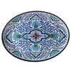 Certified International Talavera by Nancy Green Melamine Set of 2 Serving Platters Blue - 3 of 3