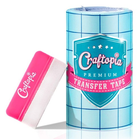 Craftopia Transfer Paper Tape Roll 6in X 50ft With Alignment Grid, Blue :  Target
