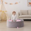 Whisen Ball Pit Balls 500 Count for Kids, Colorful Phthalate Free BPA Free, Safe, Crushproof, Lightweight, Gift for Kids - 2 of 4