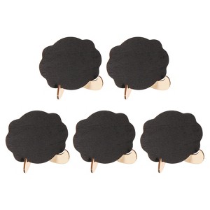 Unique Bargains Wood Smooth Surface Detachable Design Space Saving Chalkboards - 1 of 4