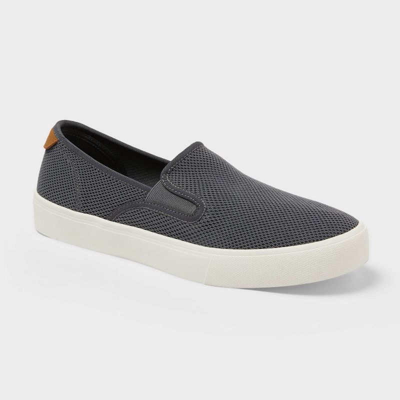 Men's Walter Slip On Sneakers - Goodfellow & Co™ Gray 7