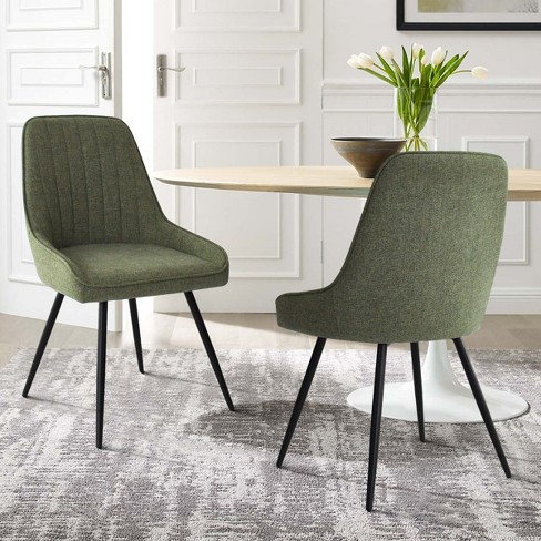 Target green best sale dining chairs