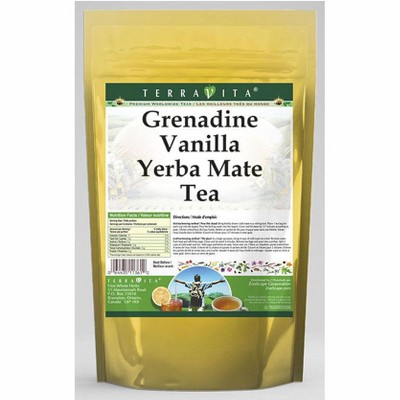 TerraVita Grenadine Vanilla Yerba Mate Tea (50 tea bags, ZIN: 563187, 1-Pack)