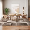Geometric Machine Washable Area Rugs 5x7 Ultra-Soft Contemporary Throw Rugs Foldable Thin Accent Carpet Non Slip Indoor Floor Cover - 2 of 4