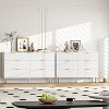 Acekool 7-Drawer Fluted Dresser with Gold Handles, Modern Wood Storage Chest for Bedroom, Closet, Living Room, Hallway - 3 of 4
