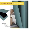 NICETOWN Grommet Top Blackout Curtains, Thermal Insulated Noise Reducing Window Drapes (Set of 2) - 4 of 4