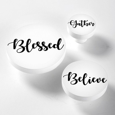 The Lakeside Collection Sentiment Decorative Hardware Collection