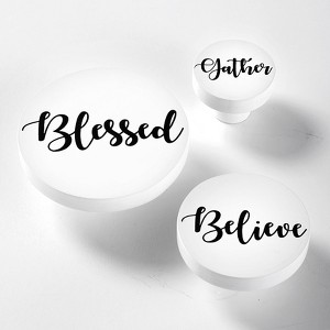 The Lakeside Collection Sentiment Decorative Hardware Collection - 1 of 2