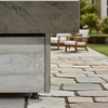 Outdoor Firepit Table, 48 x 24 Inch Rectangle Fire Pit Table, 50000 BTU Propane Fire Pits Table for Patio Set, two height options - 2 of 4