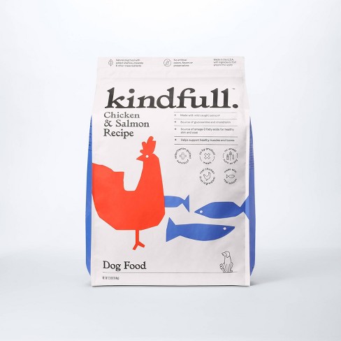 Chicken And Salmon Recipe Dry Dog Food - 23lbs - Kindfull™ : Target