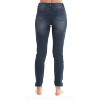 Just Love Denim Wash Ripped Jeggings for Women - 3 of 3