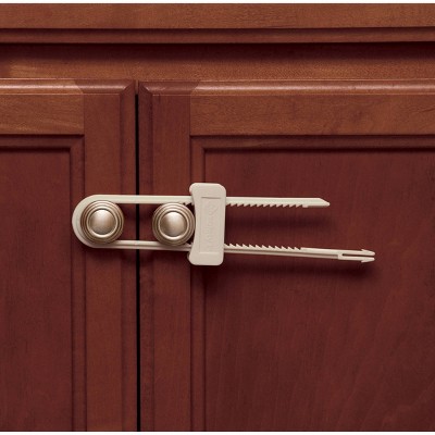 Safety 1st Double Door Baby-Proofing Cabinet Lock - 2pk - White