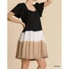 Women's Dip Dye Color Block Dress - umgee - 2 of 4