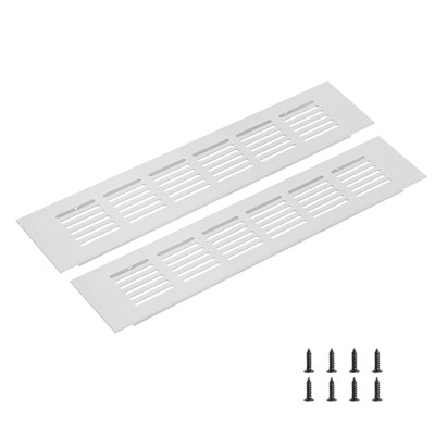 Unique Bargains Rectangle Ventilation Grille, Aluminum