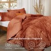 2-3 Pcs Tufted Boho Comforter Set Bed Set GentleSoft Farmhouse Shabby Chic Embroidery Bedding - 2 of 4