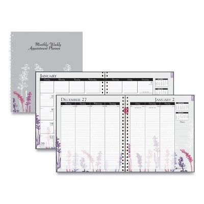 House of Doolittle 100% Recy Wild Flower Monthly Weekly Planner 9x7 Wild Flowers 2022 295674