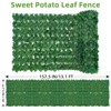 GOTGELIF 13Ft x 3.2Ft Wall Screen Faux Leaf Privacy Fence Decoration Eco-Friendly for Balcony & Garden - 4 of 4
