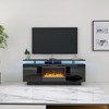 NicBex 63 Inch Fireplace TV Stand with Electric Fireplace Insert for TVs Up to 80",Modern Media Entertainment Center for Living Room - image 2 of 4