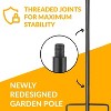 Good Directions 33" Greek Inspired Copper Fairy Bird Bath - Black & Copper - 2 of 4