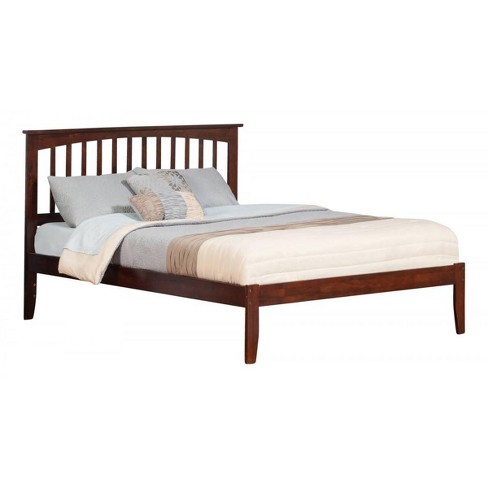 Mission King Bed In Walnut Atlantic Furniture Target