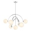 Savoy House Marias 7 - Light Chandelier in  Polished Chrome - 4 of 4