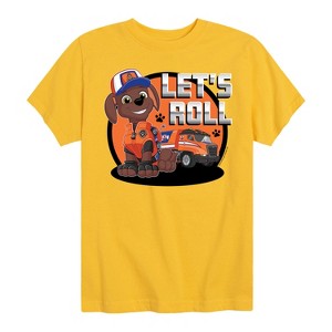 Boys' - Paw Patrol - Let's Roll Zuma Short Sleeve Graphic T-Shirt - 1 of 4