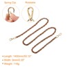 Unique Bargains Metal Corrosion-Resistant PU Leather Purse Flat Chain Straps - 2 of 3