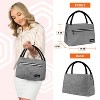 OPUX Lunch Box Women, Insulated Bag Girls School Kids Teen, Cute Small Soft Cooler Tote Adult Work Office, Reusable Medium Purse Pail - 3 of 4