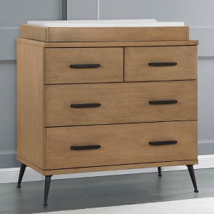 Delta Children Sloane 4 Drawer Dresser with Changing Top and Interlocking Drawers - 1 of 4
