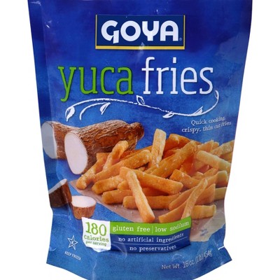 Goya Vegan Gluten Free Yuca Frozen Fries - 16oz