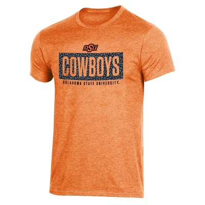 NCAA Oklahoma State Cowboys Men's Short Sleeve High Density T-Shirt - S