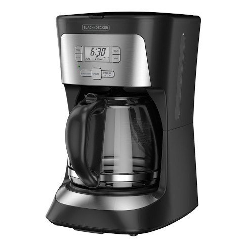 Black decker 12 cup Programmable Coffee Maker Black Target