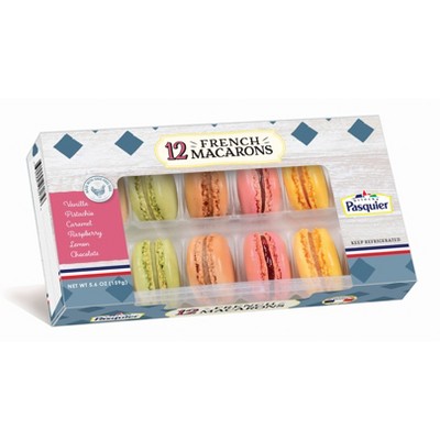 Brioche Pasquier French Macarons - 5.6oz/12ct