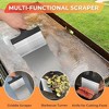 Aoibox Griddle Cleaning Kit for Flat Top Grill, Accessories Cleaner Tool Set with Grill Stone, Scraper, Scouring Pads & Handles, Easy Stain Removal - 3 of 4