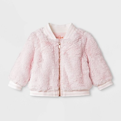 target pink fur jacket