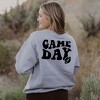Simply Sage Market Women's Graphic Sweatshirt Game Day Football Front and Back Design - 2 of 4