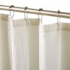 Lush Décor Capstone Whisper Shower Curtain Cream Single 72x72 - 4 of 4
