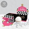 Big Dot of Happiness Finally 21 Girl - Treat Box Party Favors - 21st Birthday Party Goodie Gable Boxes - Set of 12 - 3 of 4